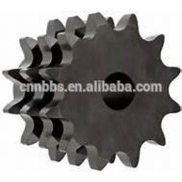 High quality Stock Bore Steel Triplex Hub Sprocket for Supply